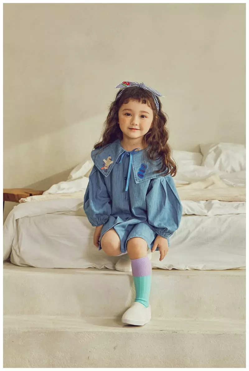 Mimico - Korean Children Fashion - #Kfashion4kids - Spring One-piece - 10