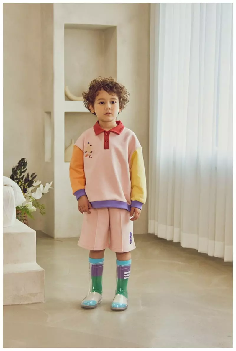 Mimico - Korean Children Fashion - #childofig - Bud Top Bottom Set - 2
