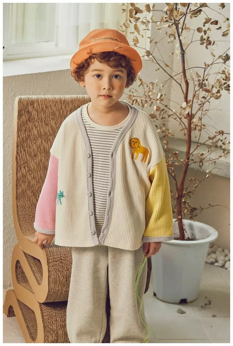Mimico - Korean Children Fashion - #childofig - Croiffle Cardigan - 9