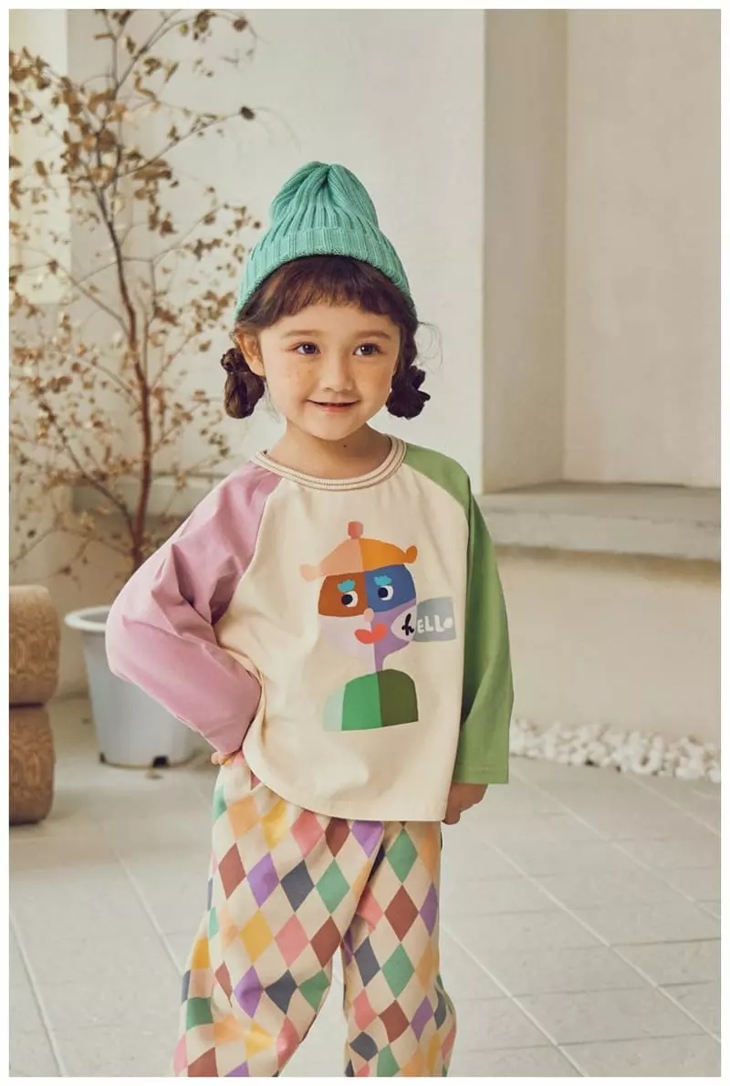 Mimico - Korean Children Fashion - #discoveringself - Hello Tee - 7