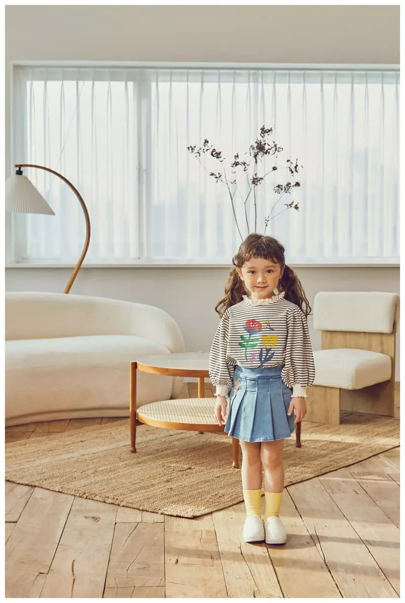 Mimico - Korean Children Fashion - #discoveringself - Mini Frill Tee - 2
