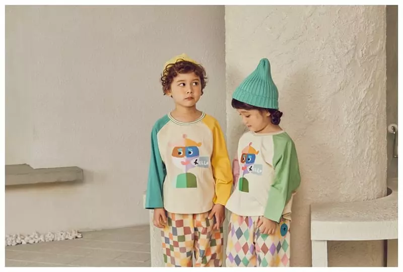 Mimico - Korean Children Fashion - #fashionkids - Hello Tee - 8