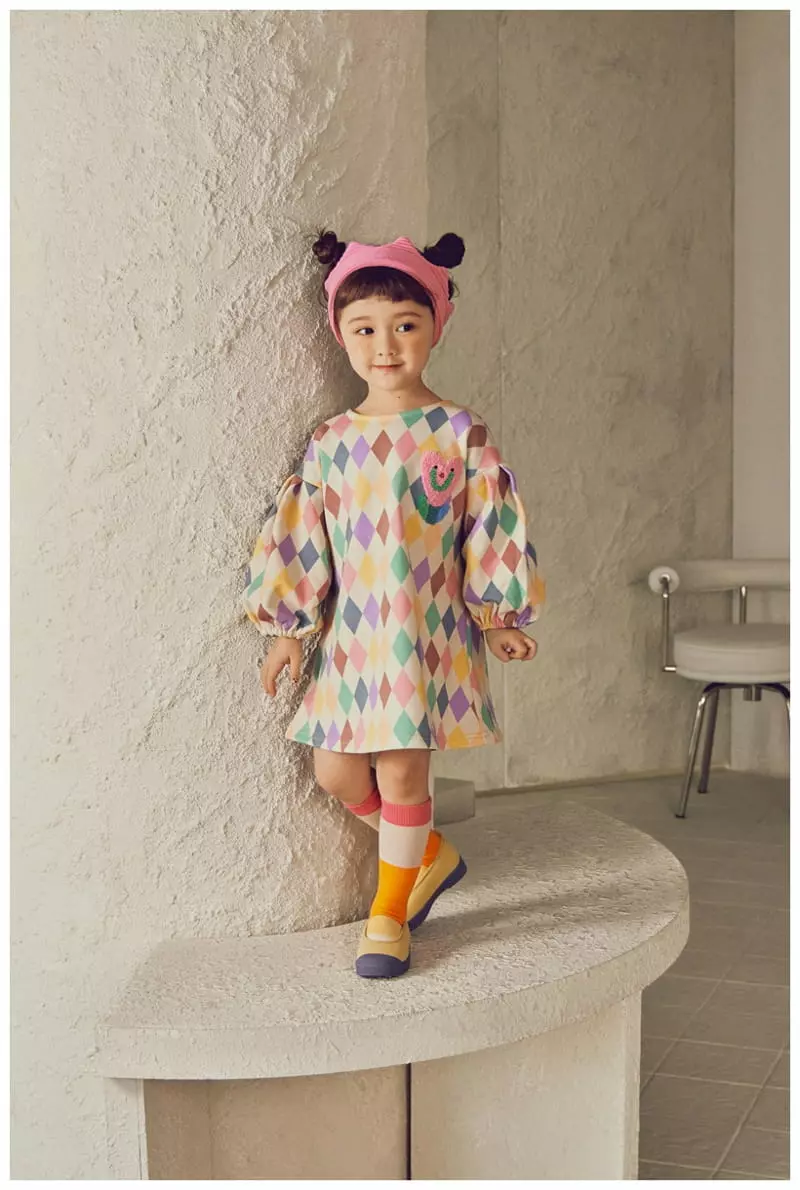 Mimico - Korean Children Fashion - #fashionkids - Dia One-piece - 5