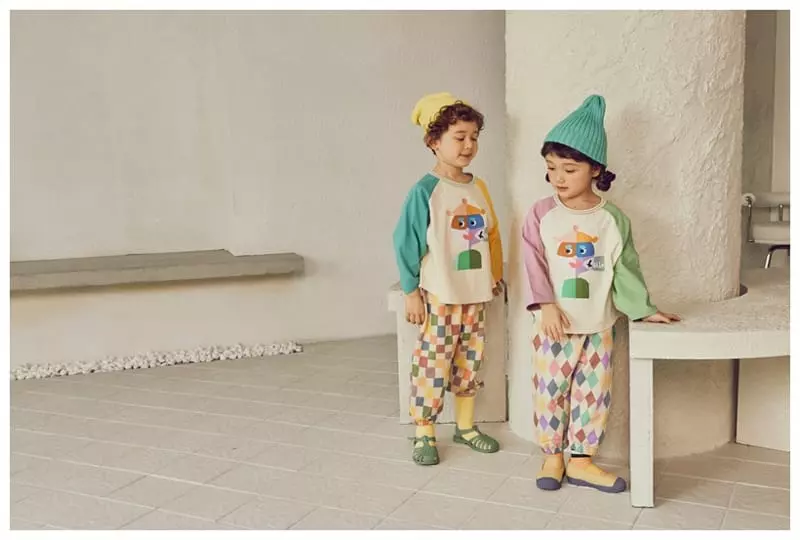 Mimico - Korean Children Fashion - #kidsshorts - Hello Tee - 9