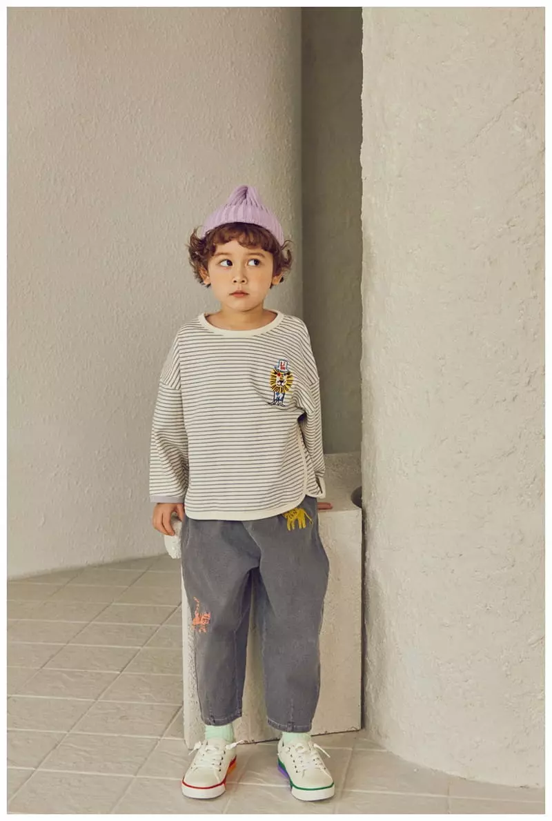 Mimico - Korean Children Fashion - #littlefashionista - My Stripes Tee - 7