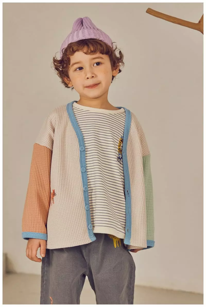 Mimico - Korean Children Fashion - #Kfashion4kids - Croiffle Cardigan - 4