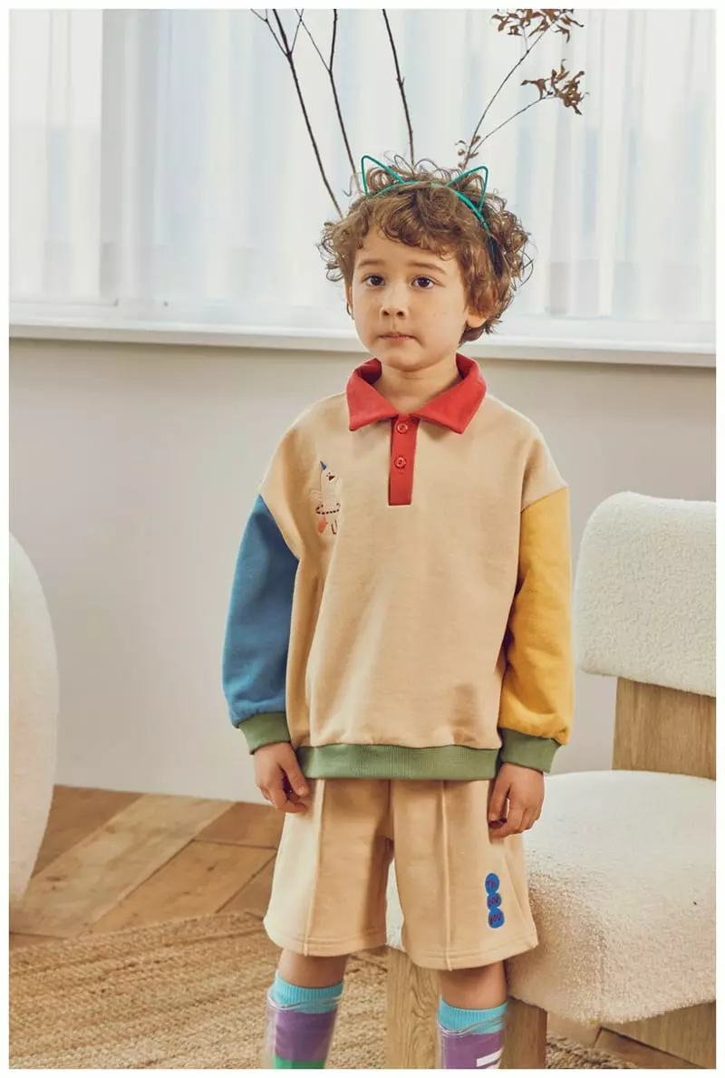 Mimico - Korean Children Fashion - #magicofchildhood - Bud Top Bottom Set - 12
