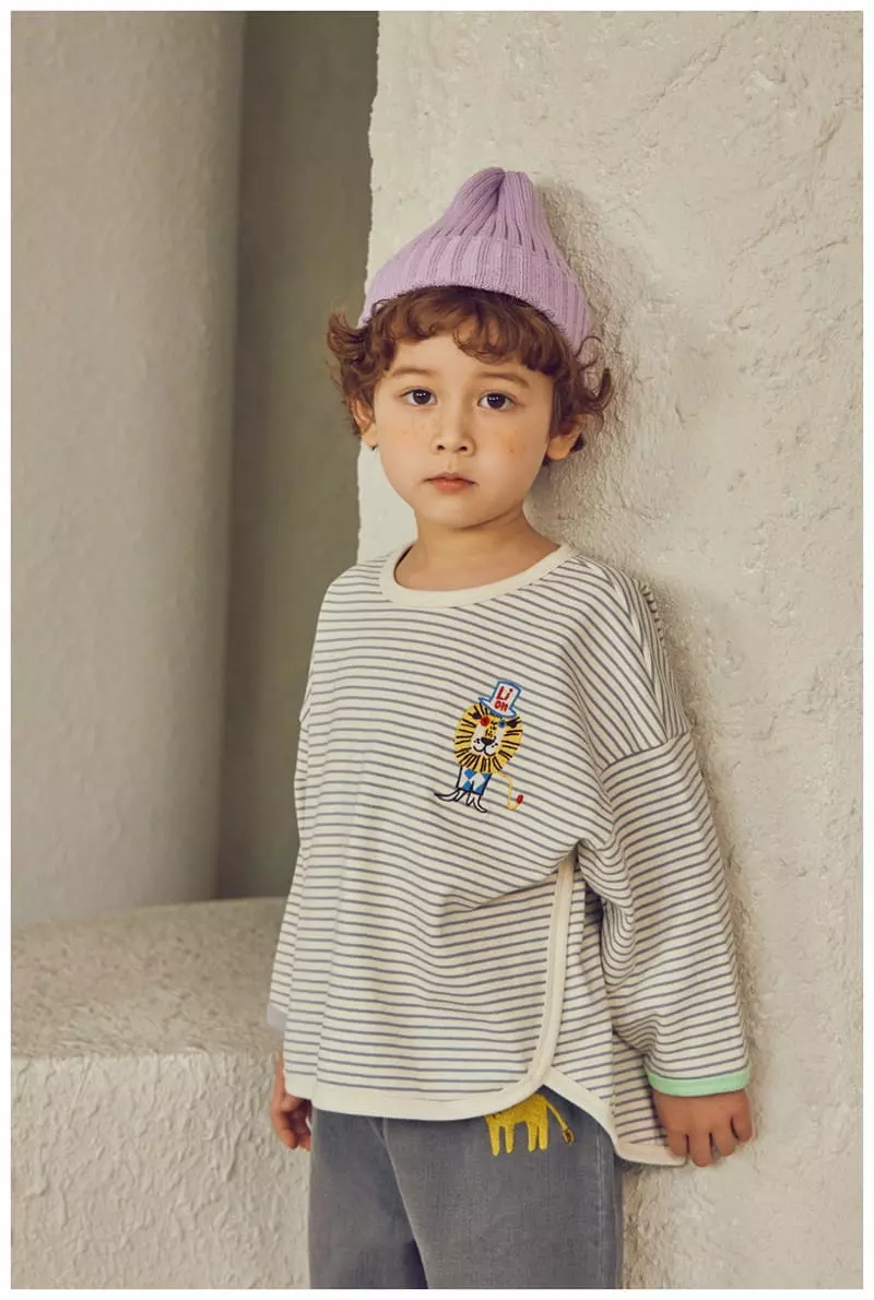 Mimico - Korean Children Fashion - #prettylittlegirls - My Stripes Tee - 10