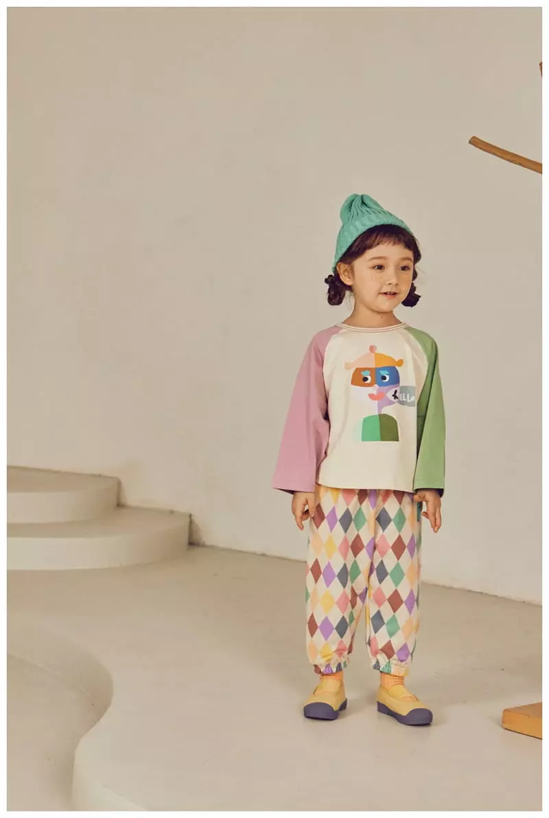 Mimico - Korean Children Fashion - #todddlerfashion - Hello Tee