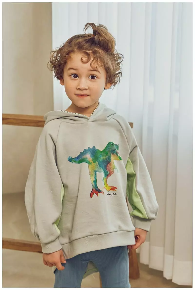 Mimico - Korean Children Fashion - #toddlerclothing - Dinos Tee - 5