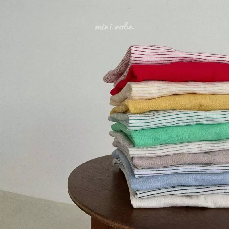 Mini Robe - Korean Baby Fashion - #babyboutique - Bebe 1+1 Tee - 2
