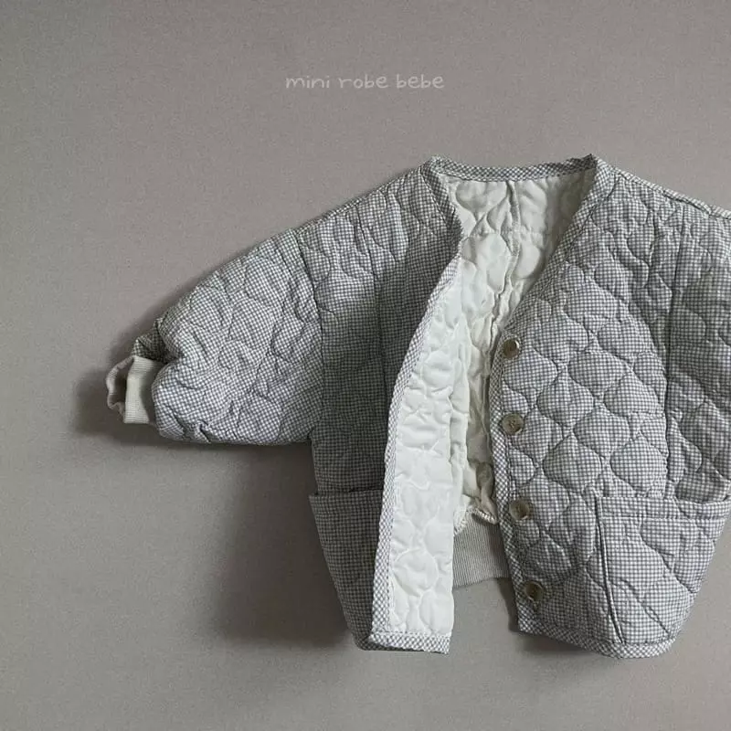 Mini Robe - Korean Baby Fashion - #babyboutique - Beeb Spring Quilting Jacket - 8