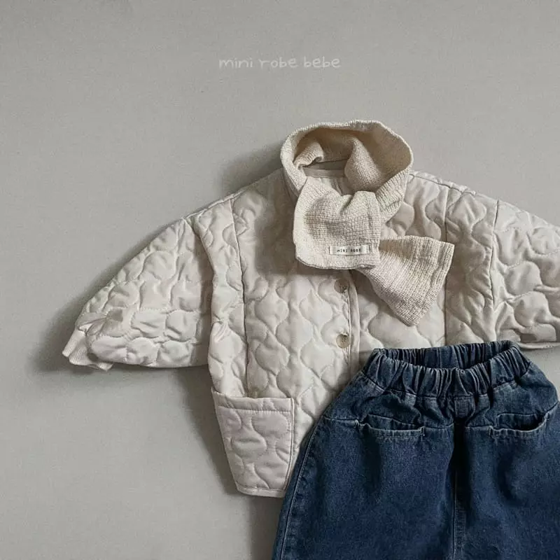 Mini Robe - Korean Baby Fashion - #babyboutique - Bebe Pig Muffler - 8