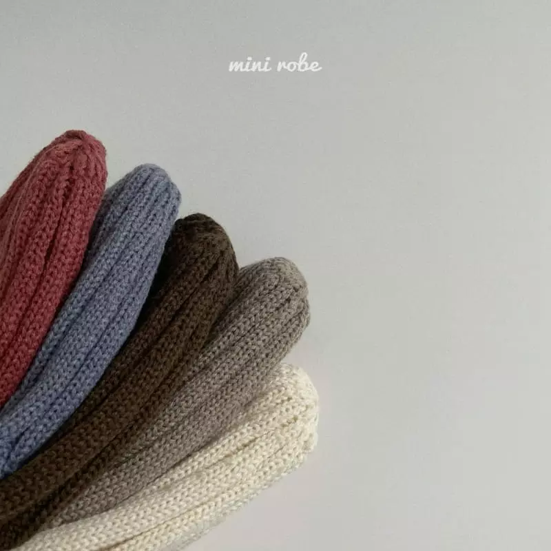 Mini Robe - Korean Baby Fashion - #babyfashion - Bebe Circle Beanie - 2
