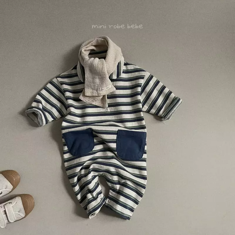Mini Robe - Korean Baby Fashion - #babyfashion - Bebe Pig Muffler - 11