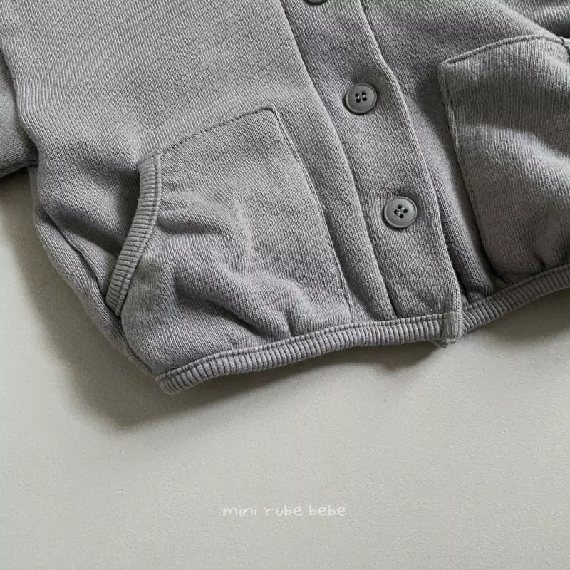 Mini Robe - Korean Baby Fashion - #babyfashion - Bebe Hoody Cardigan - 7