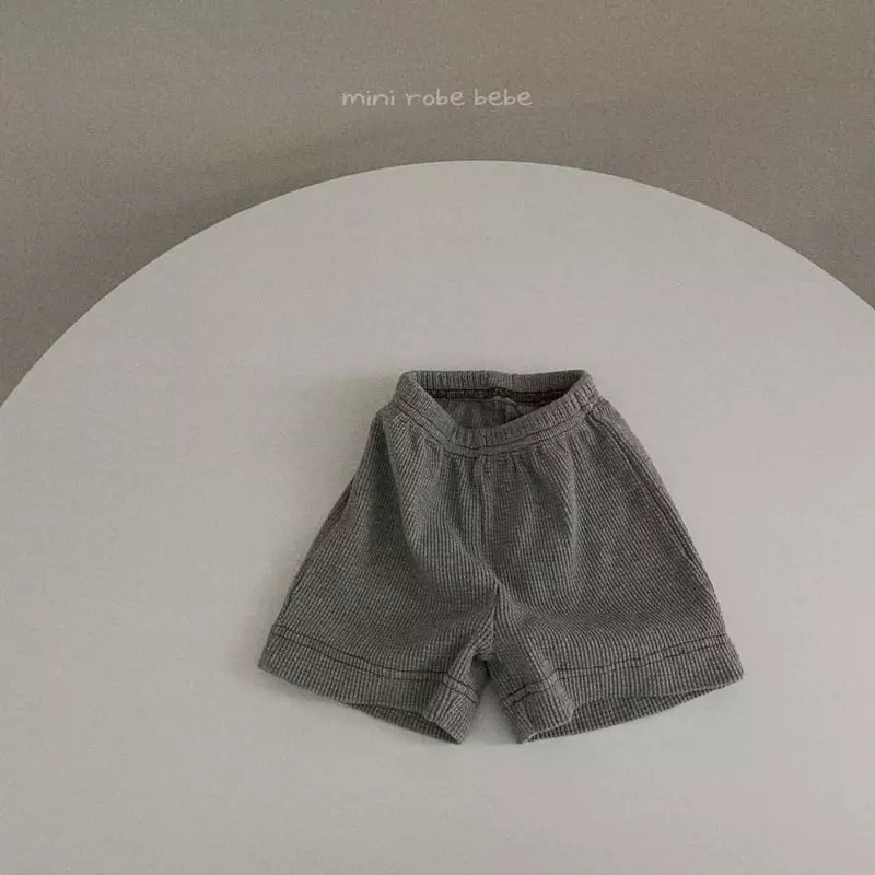 Mini Robe - Korean Baby Fashion - #babyfashion - Bebe Croiffle Pants - 3