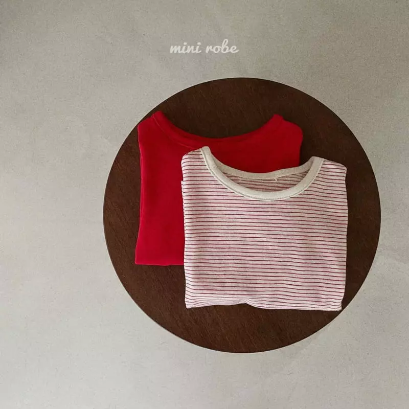 Mini Robe - Korean Baby Fashion - #babygirlfashion - Bebe 1+1 Tee - 7