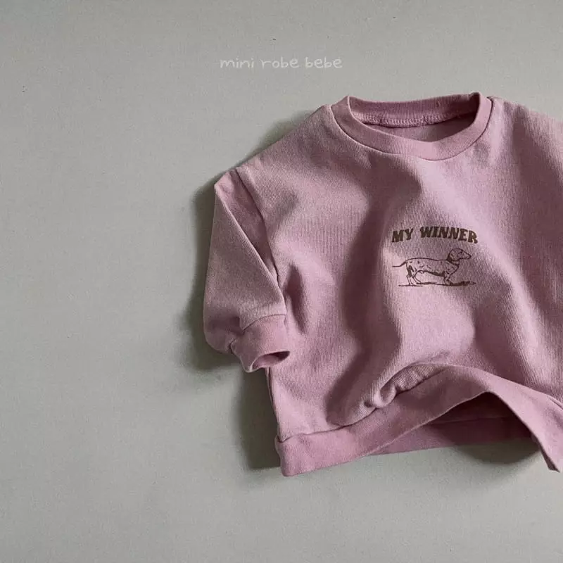 Mini Robe - Korean Baby Fashion - #babygirlfashion - Puppy Tee - 5