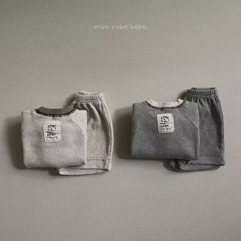 Mini Robe - Korean Baby Fashion - #babylifestyle - Bebe Croiffle Pants - 6