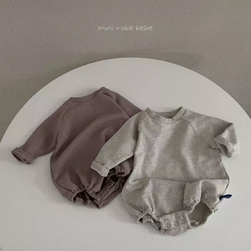 Mini Robe - Korean Baby Fashion - #babylifestyle - Mama Papa Bodysuit - 8