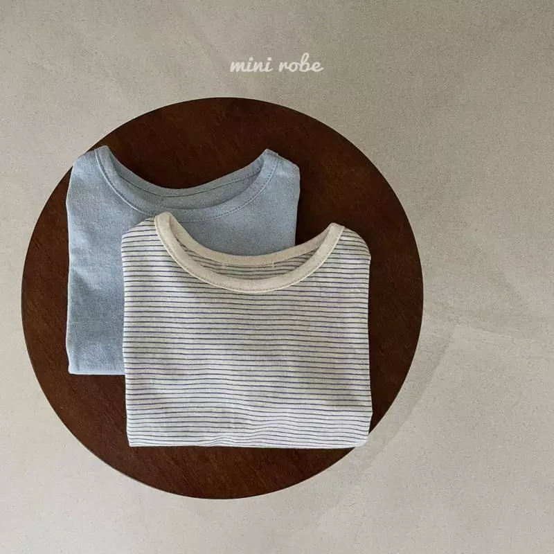 Mini Robe - Korean Baby Fashion - #babyoninstagram - Bebe 1+1 Tee - 9