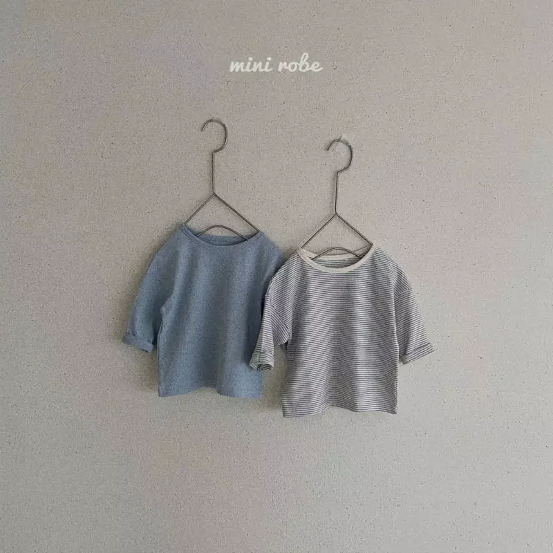 Mini Robe - Korean Baby Fashion - #babyootd - Bebe 1+1 Tee - 10
