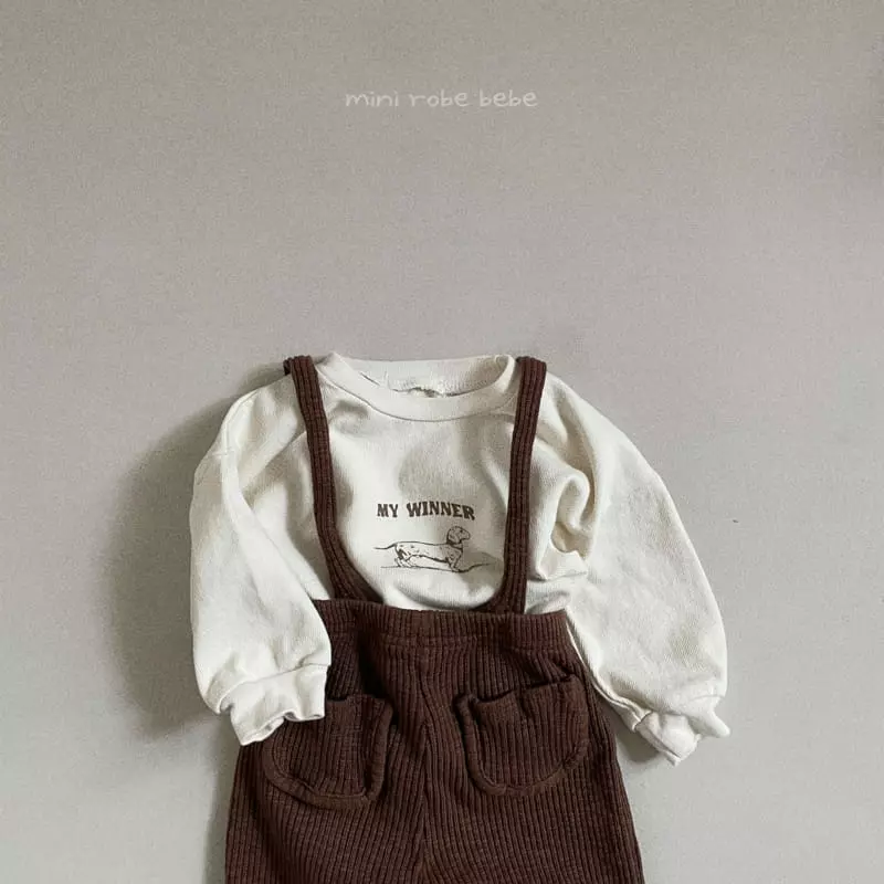 Mini Robe - Korean Baby Fashion - #babyootd - Puppy Tee - 8