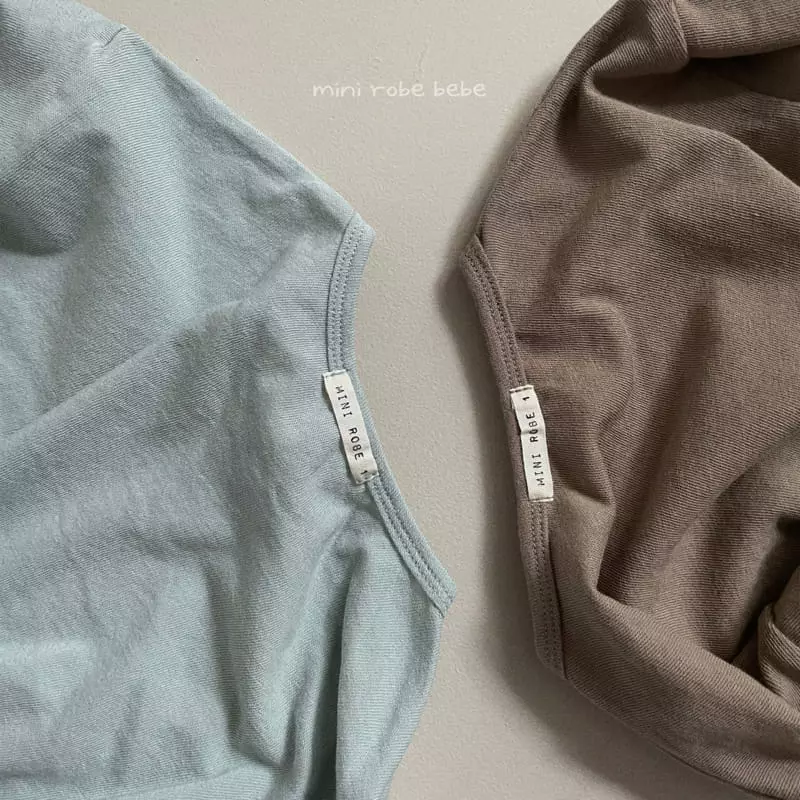 Mini Robe - Korean Baby Fashion - #babyootd - Pocket Tee - 7