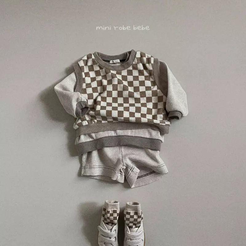 Mini Robe - Korean Baby Fashion - #babyoutfit - Bebe Bans Vest - 8