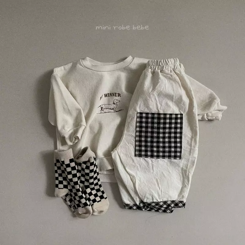 Mini Robe - Korean Baby Fashion - #babyoutfit - Puppy Tee - 9