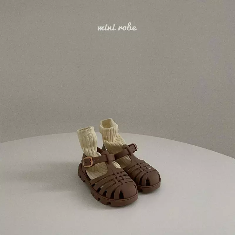 Mini Robe - Korean Baby Fashion - #babywear - Bebe Pistachio Socks [set of 5] - 9