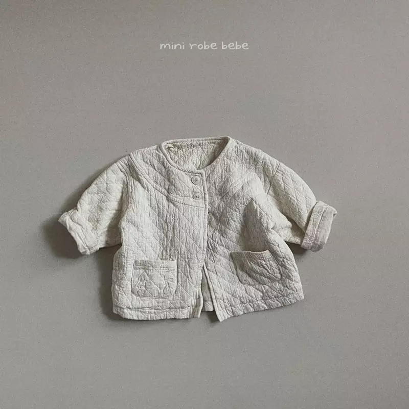 Mini Robe - Korean Baby Fashion - #babywear - Quilitng Shirring Jumper - 2