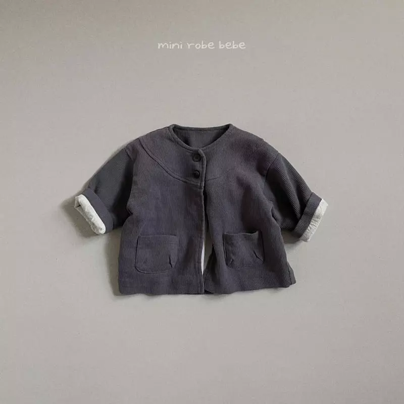 Mini Robe - Korean Baby Fashion - #onlinebabyboutique - Quilitng Shirring Jumper - 3