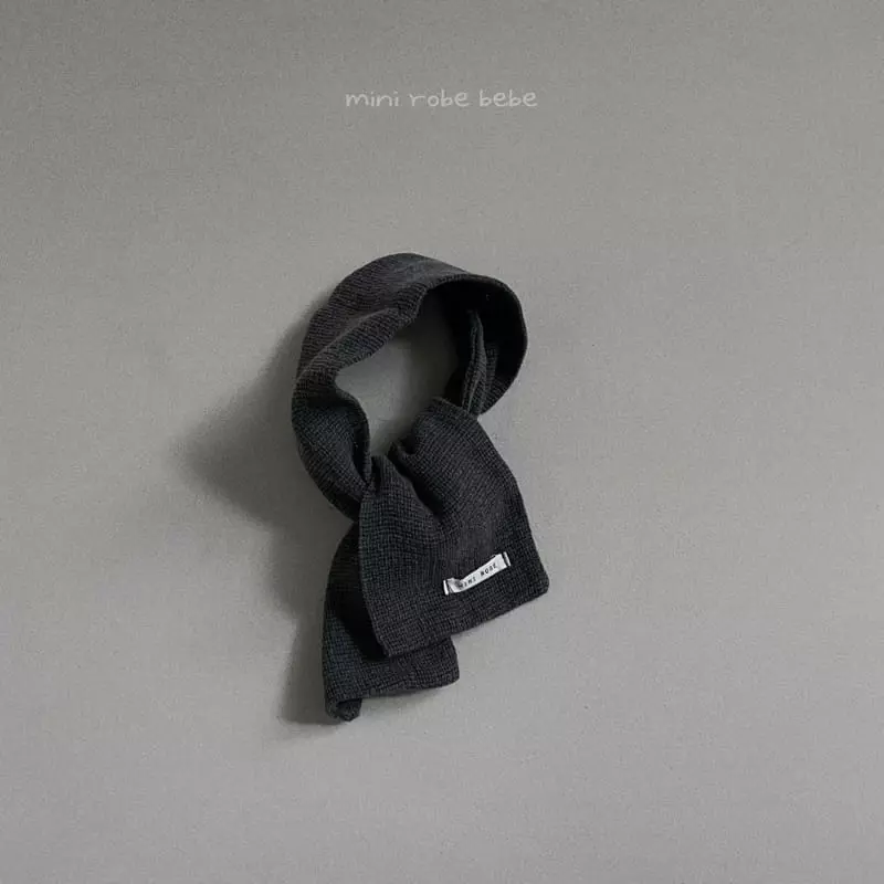 Mini Robe - Korean Baby Fashion - #onlinebabyshop - Bebe Pig Muffler - 6
