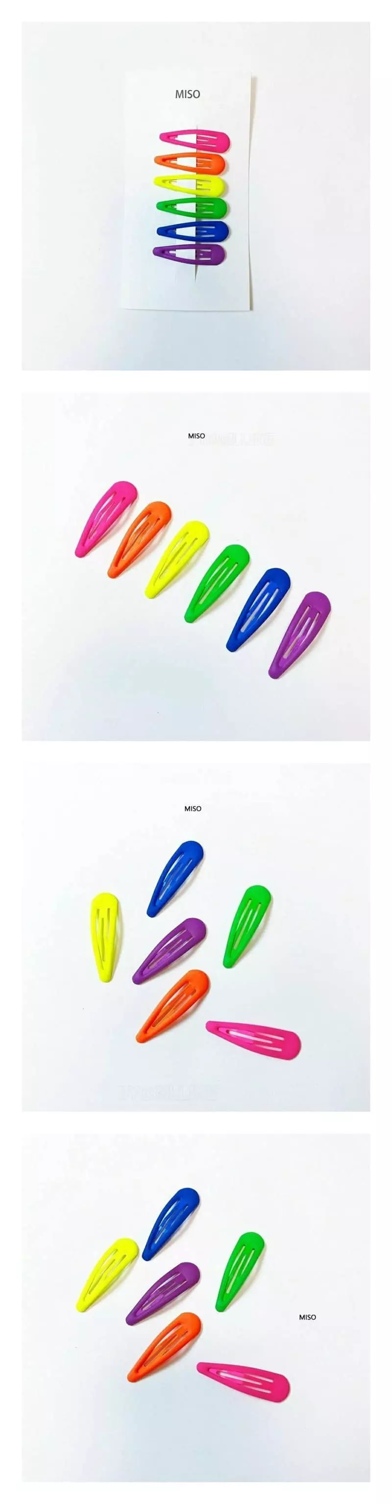 Miso - Korean Children Fashion - #Kfashion4kids - Neon Hairpin