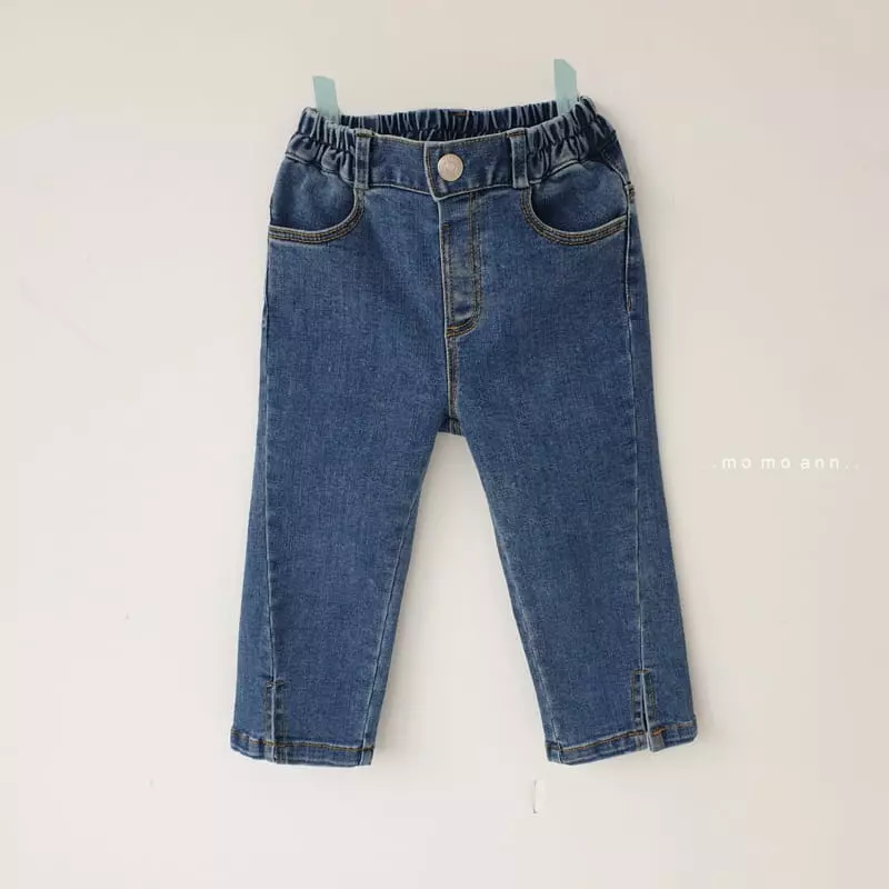 Momo Ann - Korean Children Fashion - #Kfashion4kids - Slit Jeans - 10