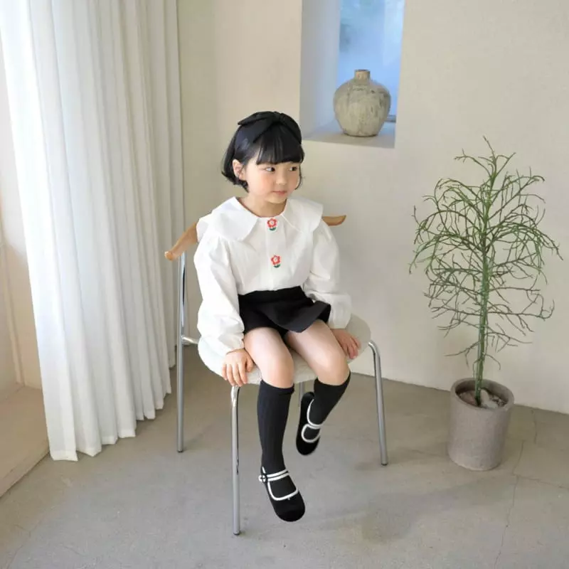 Momo Ann - Korean Children Fashion - #Kfashion4kids - Flower Blouse - 6