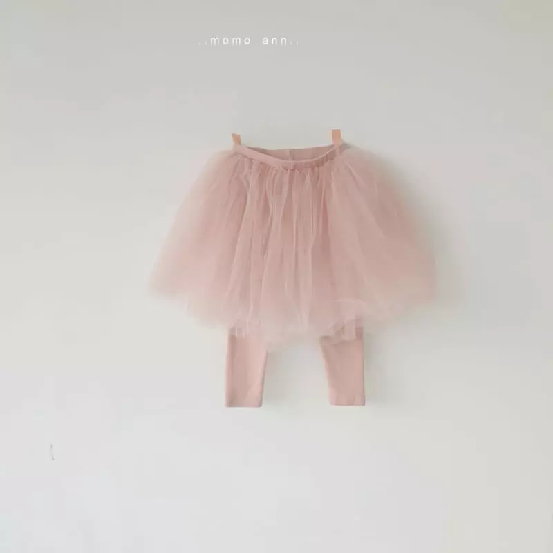 Momo Ann - Korean Children Fashion - #childofig - Sha Skirt Leggings - 9