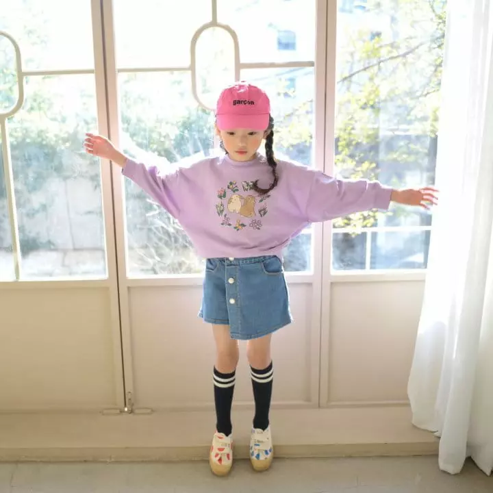 Momo Ann - Korean Children Fashion - #childrensboutique - Rabbit Sweatshirt - 8