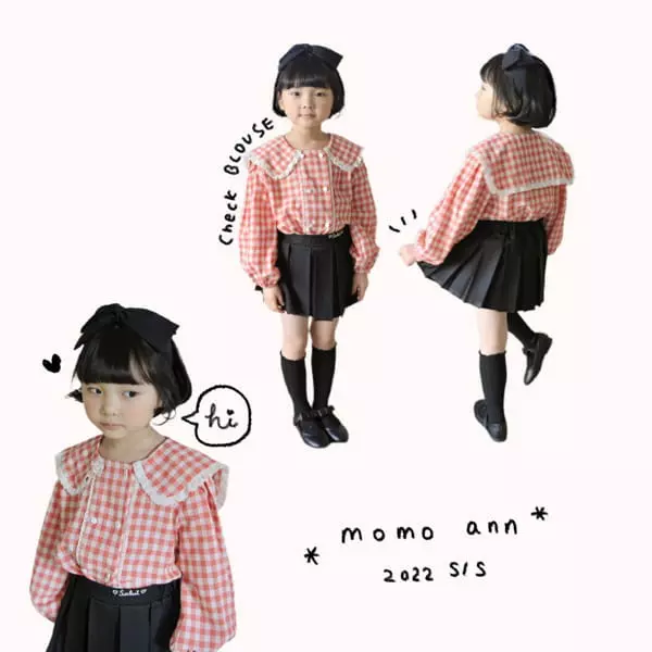 Momo Ann - Korean Children Fashion - #childrensboutique - Ella Blouse