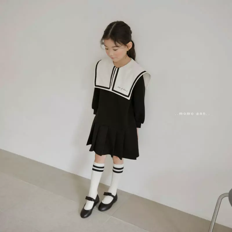 Momo Ann - Korean Children Fashion - #fashionkids - Sailor One-piece - 5