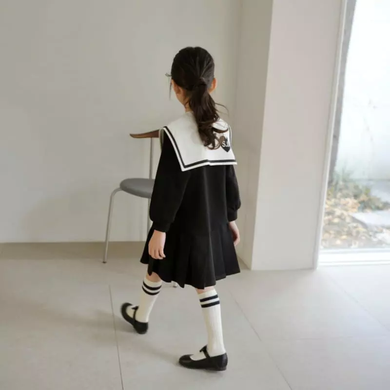 Momo Ann - Korean Children Fashion - #kidsshorts - Sailor One-piece - 6