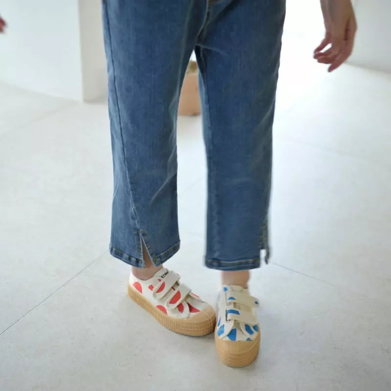 Momo Ann - Korean Children Fashion - #kidzfashiontrend - Slit Jeans - 9