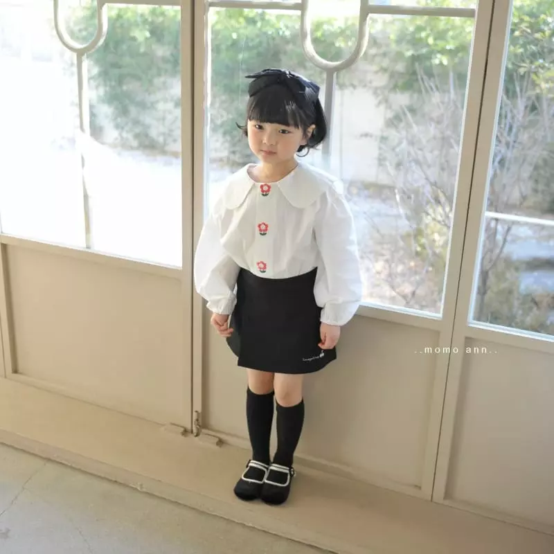 Momo Ann - Korean Children Fashion - #kidzfashiontrend - Flower Blouse - 5