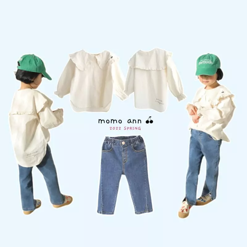 Momo Ann - Korean Children Fashion - #littlefashionista - Slit Jeans - 11
