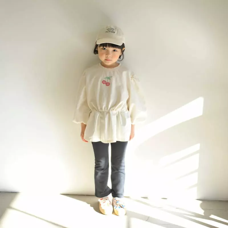 Momo Ann - Korean Children Fashion - #magicofchildhood - Frill Long Tee - 7