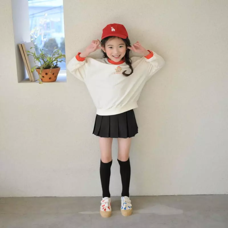 Momo Ann - Korean Children Fashion - #minifashionista - Wrinkle Skirt - 8