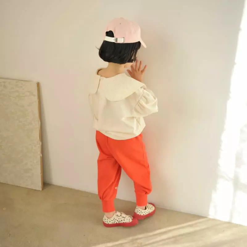 Momo Ann - Korean Children Fashion - #prettylittlegirls - Flower Jogger Pants - 12