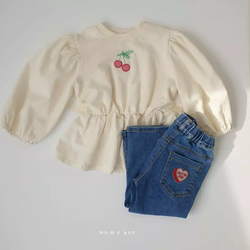 Momo Ann - Korean Children Fashion - #prettylittlegirls - Frill Long Tee - 9